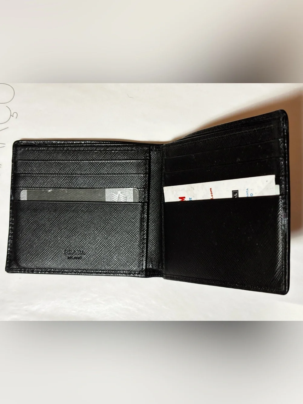 Prada Mens Wallet Guns & Roses Limited Edition